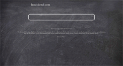 Desktop Screenshot of landsdend.com